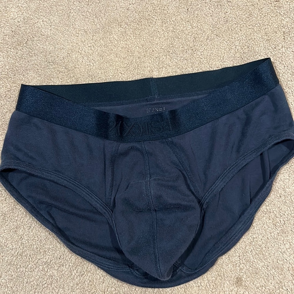 Men’s large 2xist blue briefs